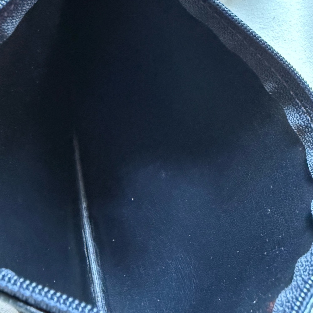 Vintage Chanel Caviar Navy Blue 24k Gold plated hardware Drawstring Bucket Bag - Picture 11 of 14